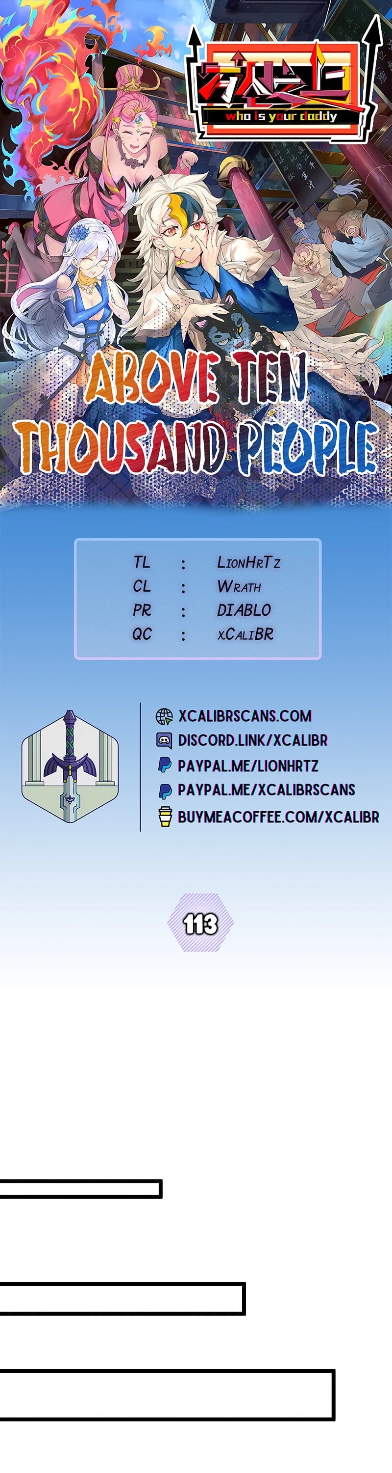Above Ten Thousand People Chapter 113 page 1 - Chapter 113
