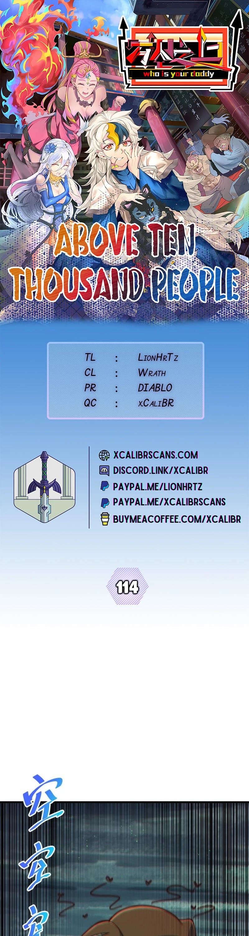 Above Ten Thousand People Chapter 114 page 1 - Chapter 114