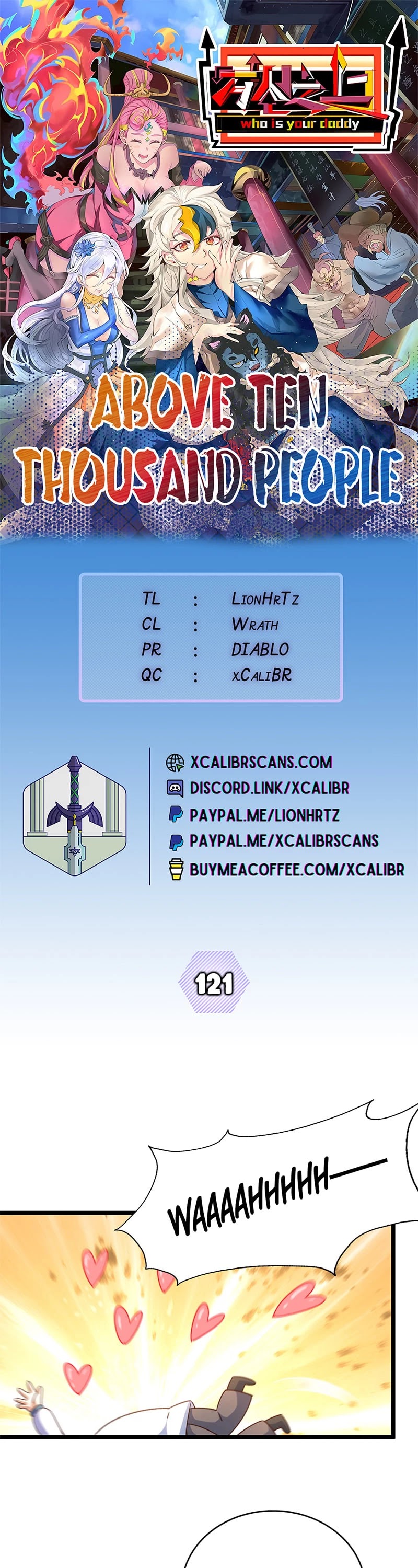 Above Ten Thousand People Chapter 121 page 1 - Chapter 121