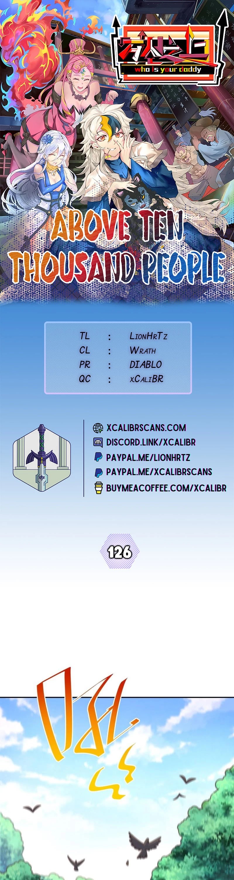 Above Ten Thousand People Chapter 126 page 1 - Chapter 126