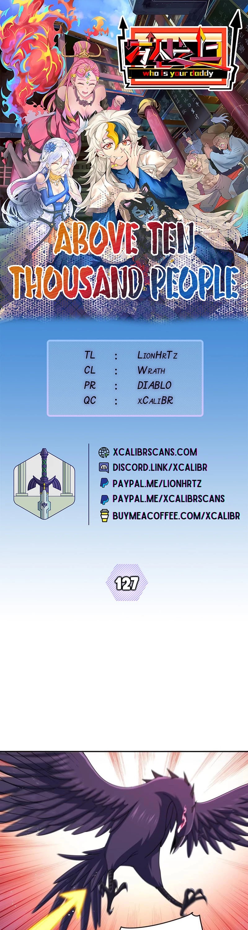 Above Ten Thousand People Chapter 127 page 1 - Chapter 127