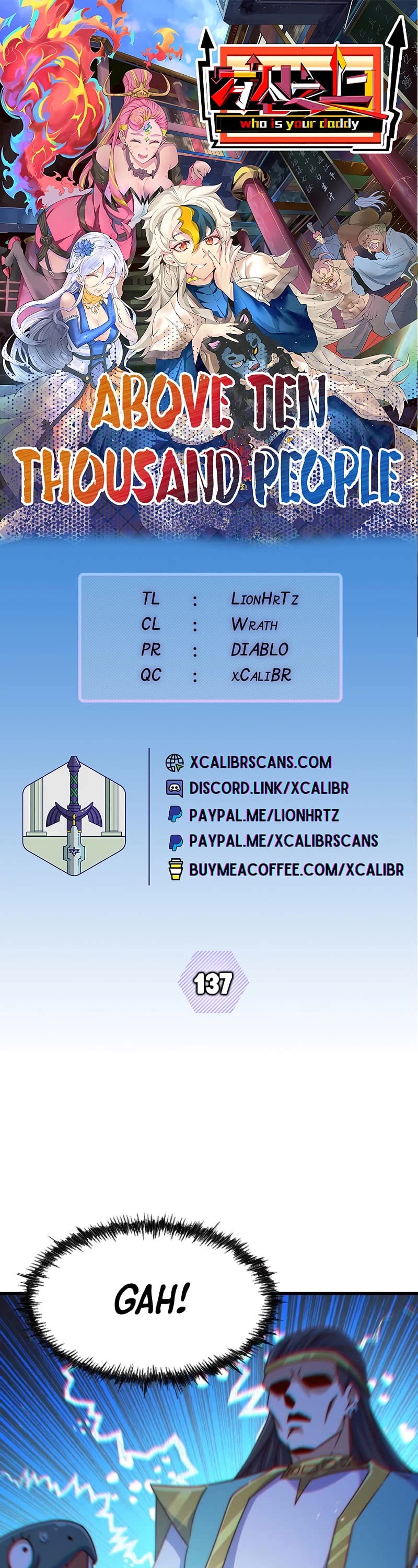 Above Ten Thousand People Chapter 138 page 1 - Chapter 138