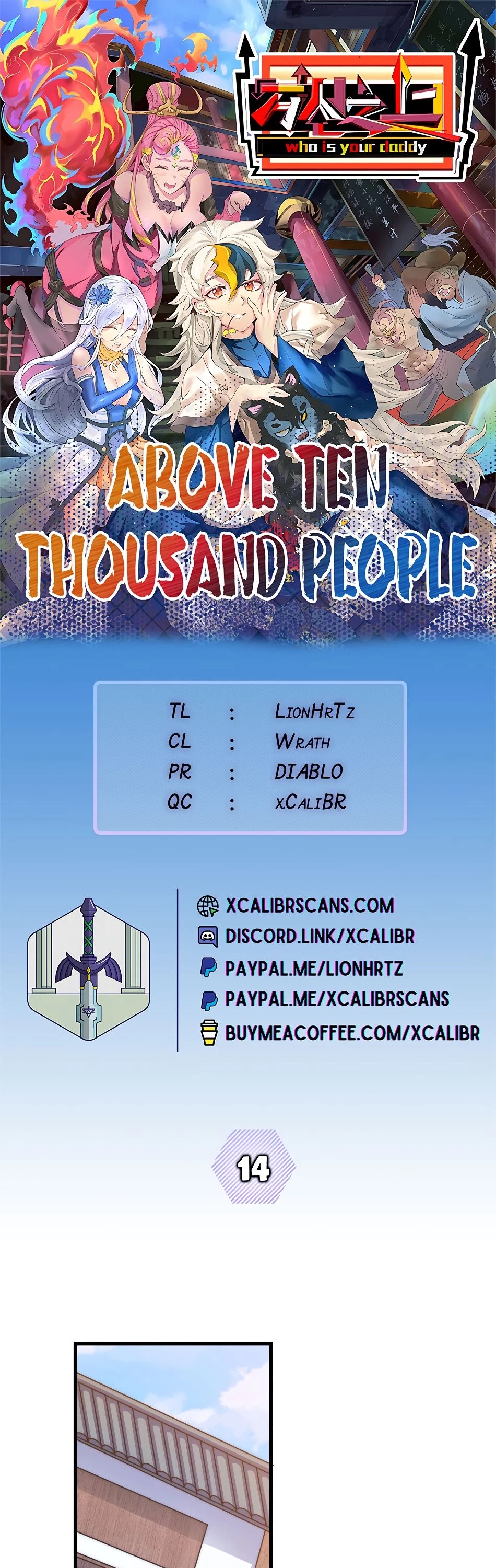 Above Ten Thousand People Chapter 14 page 1 - Chapter 14