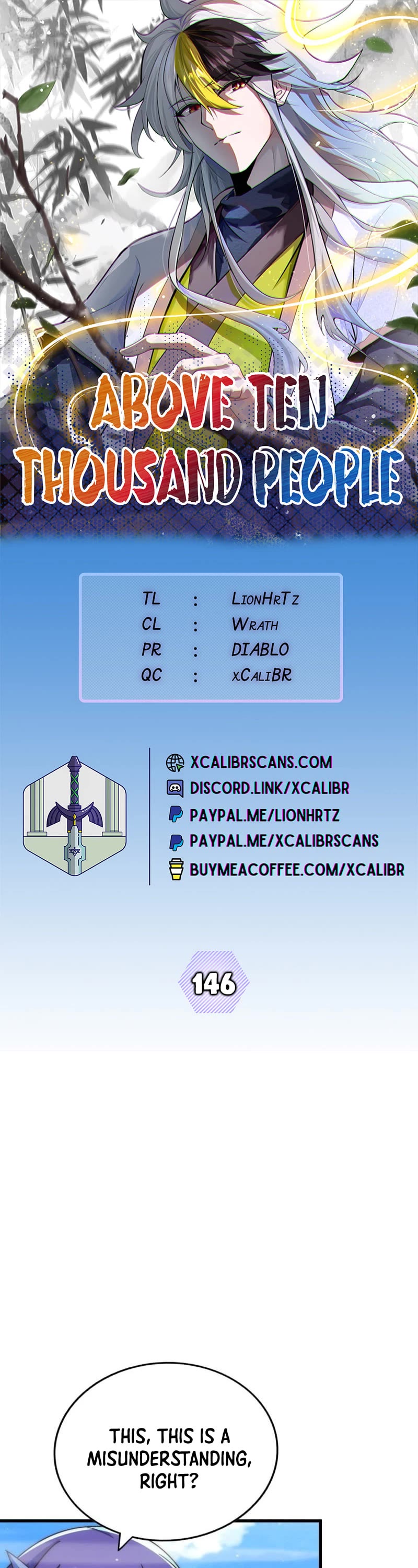Above Ten Thousand People Chapter 146 page 1 - Chapter 146