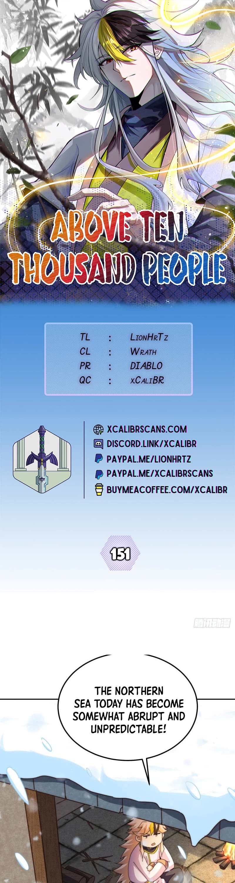 Above Ten Thousand People Chapter 151 page 1 - Chapter 151