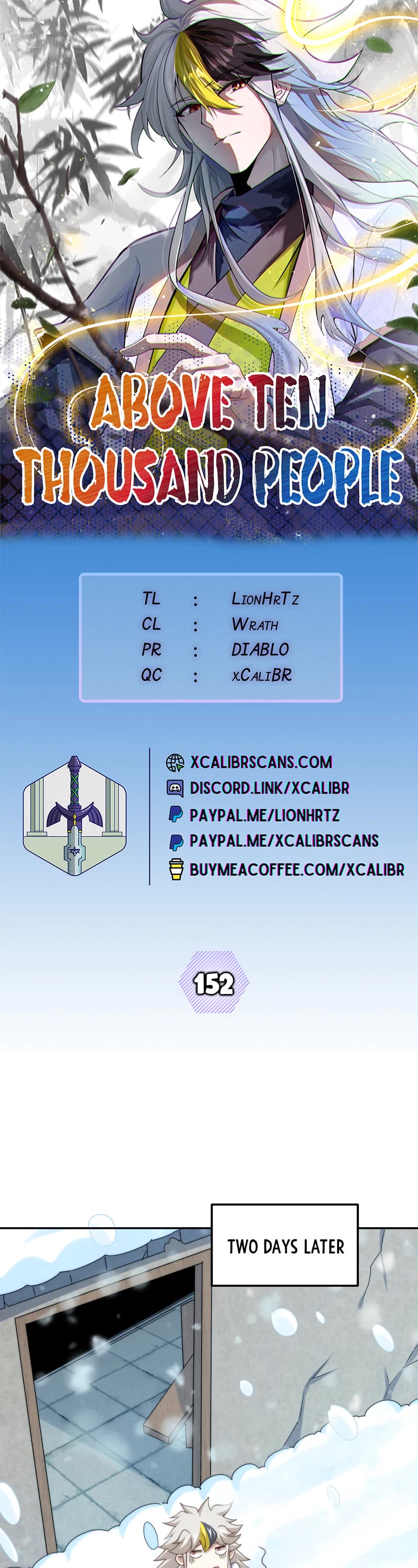 Above Ten Thousand People Chapter 152 page 1 - Chapter 152