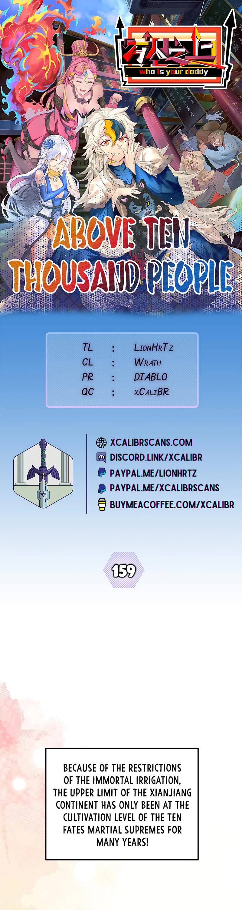 Above Ten Thousand People Chapter 159 page 1 - Chapter 159