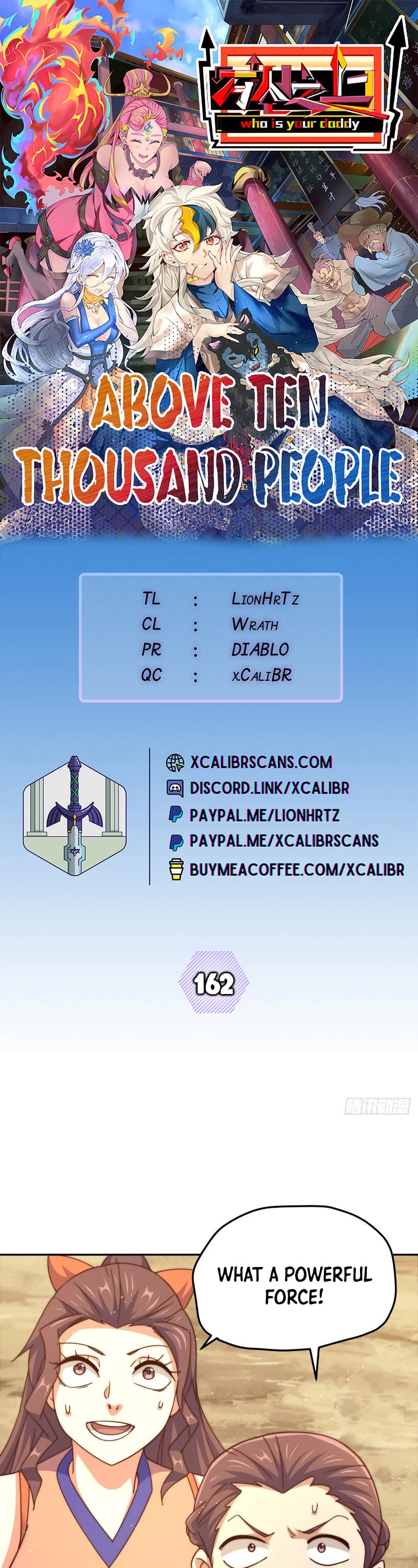 Above Ten Thousand People Chapter 162 page 1 - Chapter 162