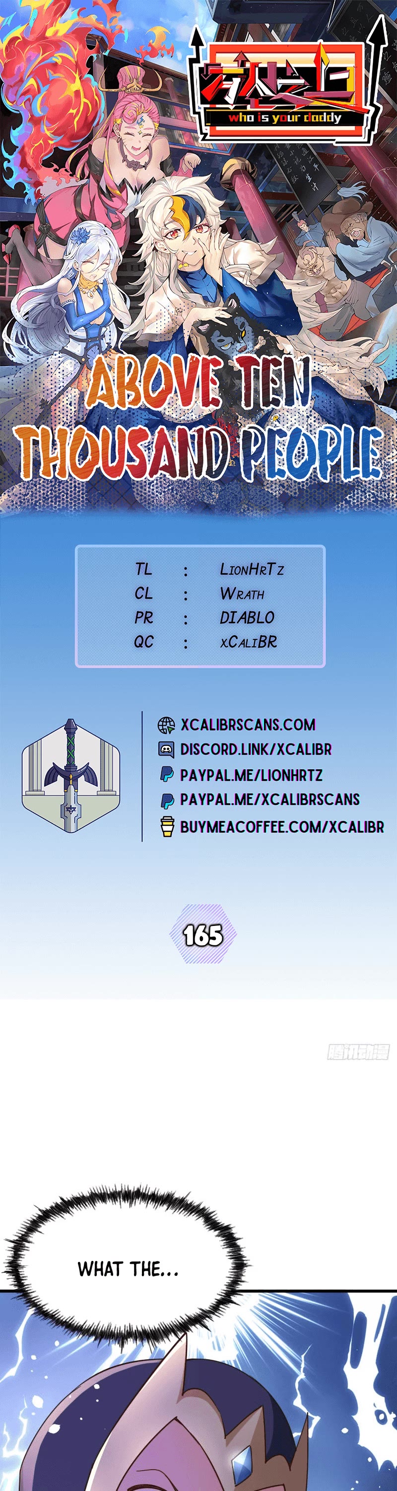 Above Ten Thousand People Chapter 165 page 1 - Chapter 165