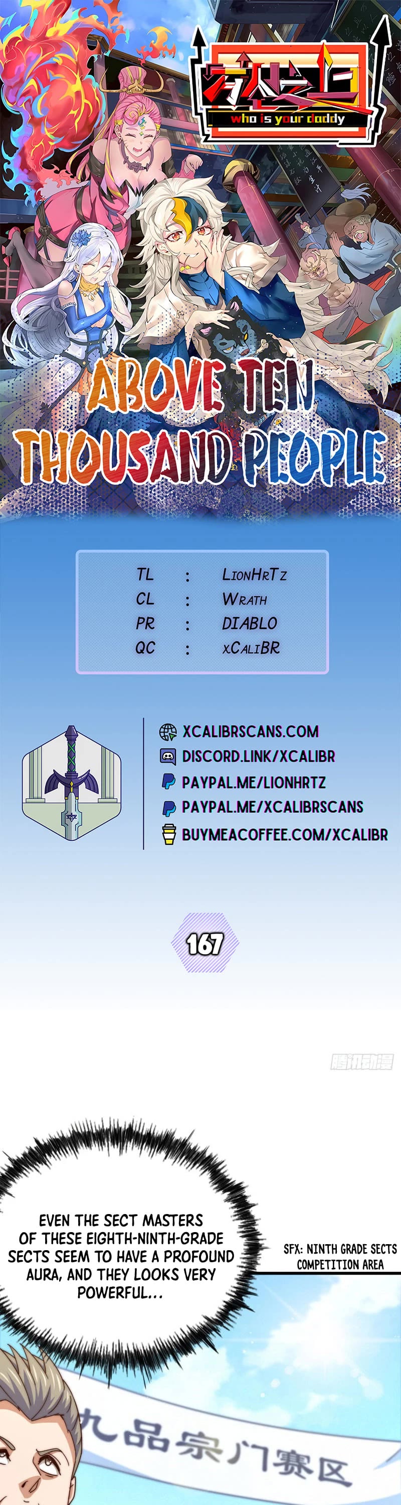 Above Ten Thousand People Chapter 167 page 1 - Chapter 167