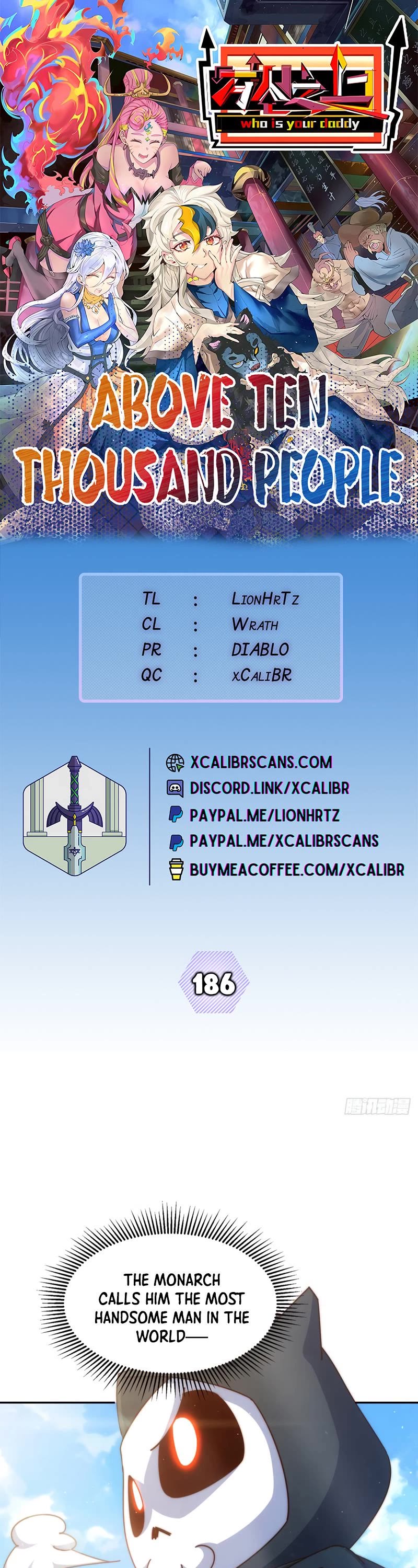 Above Ten Thousand People Chapter 186 page 1 - Chapter 186
