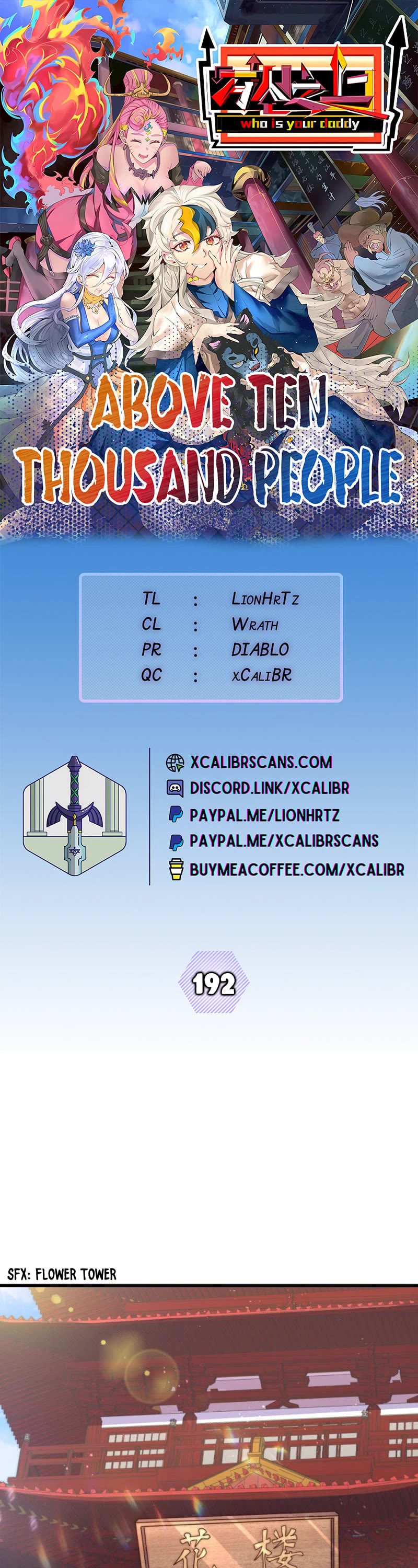 Above Ten Thousand People Chapter 192 page 1 - Chapter 192