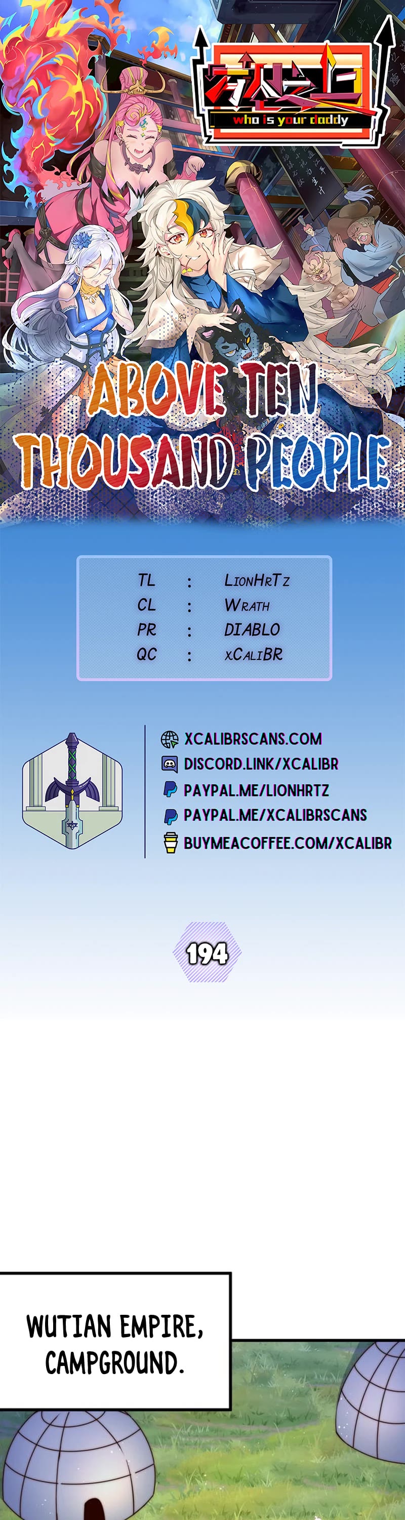 Above Ten Thousand People Chapter 194 page 1 - Chapter 194