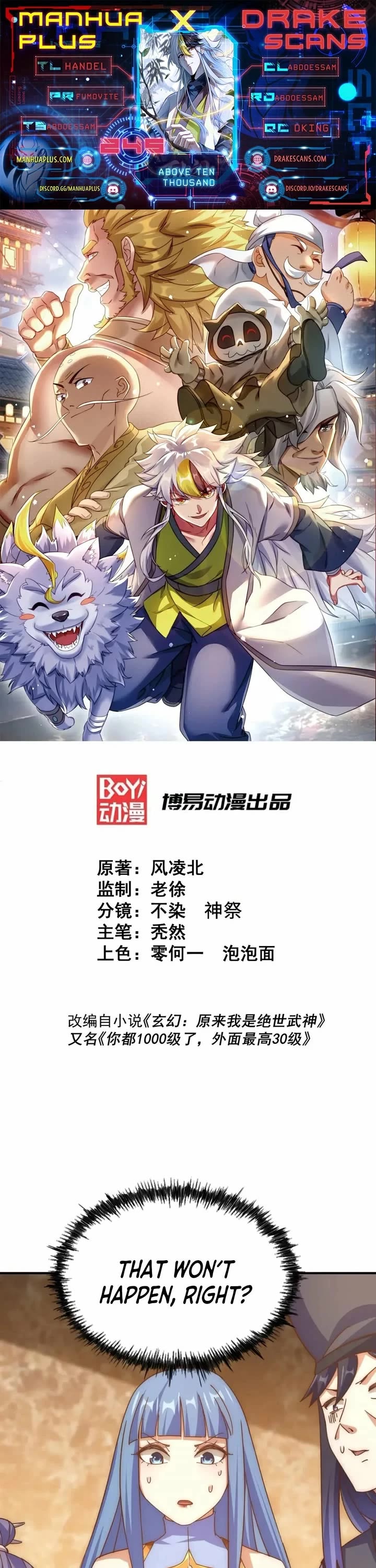 Above Ten Thousand People Chapter 245 page 1 - Chapter 245