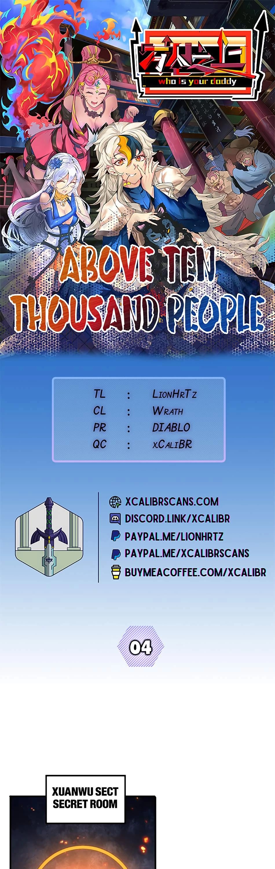 Above Ten Thousand People Chapter 4 page 1 - Chapter 4