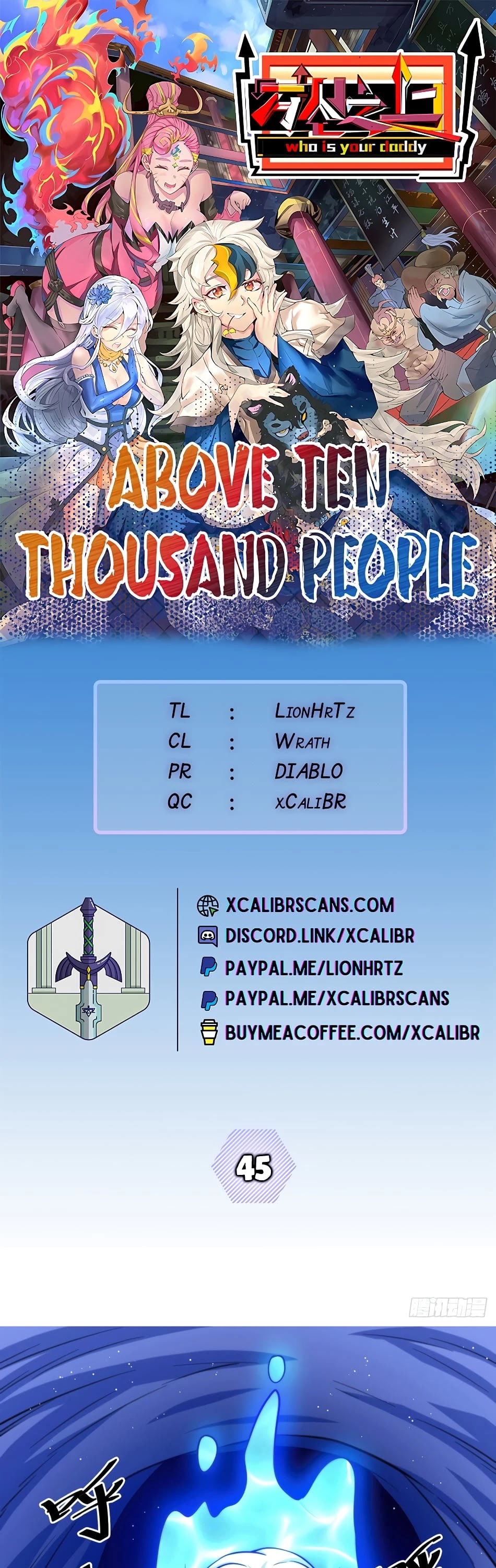 Above Ten Thousand People Chapter 45 page 1 - Chapter 45