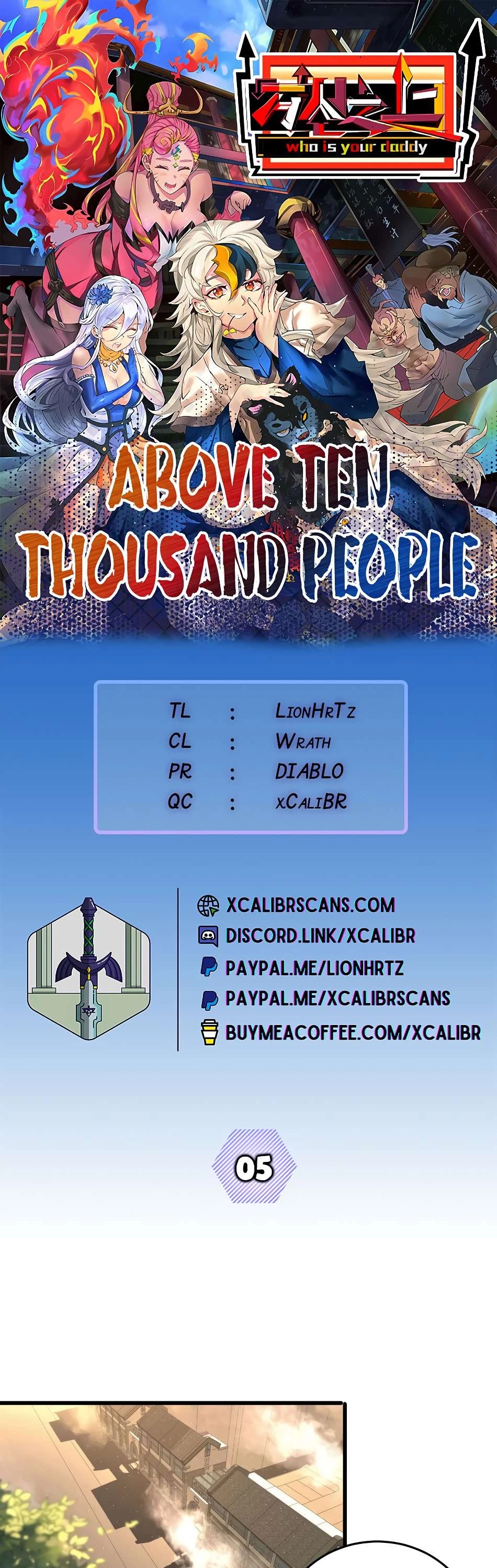 Above Ten Thousand People Chapter 5 page 1 - Chapter 5