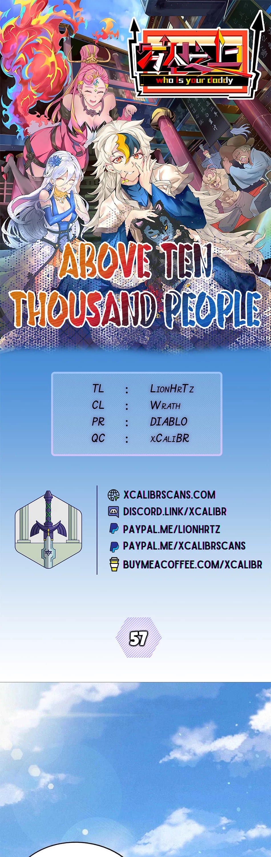 Above Ten Thousand People Chapter 57 page 1 - Chapter 57