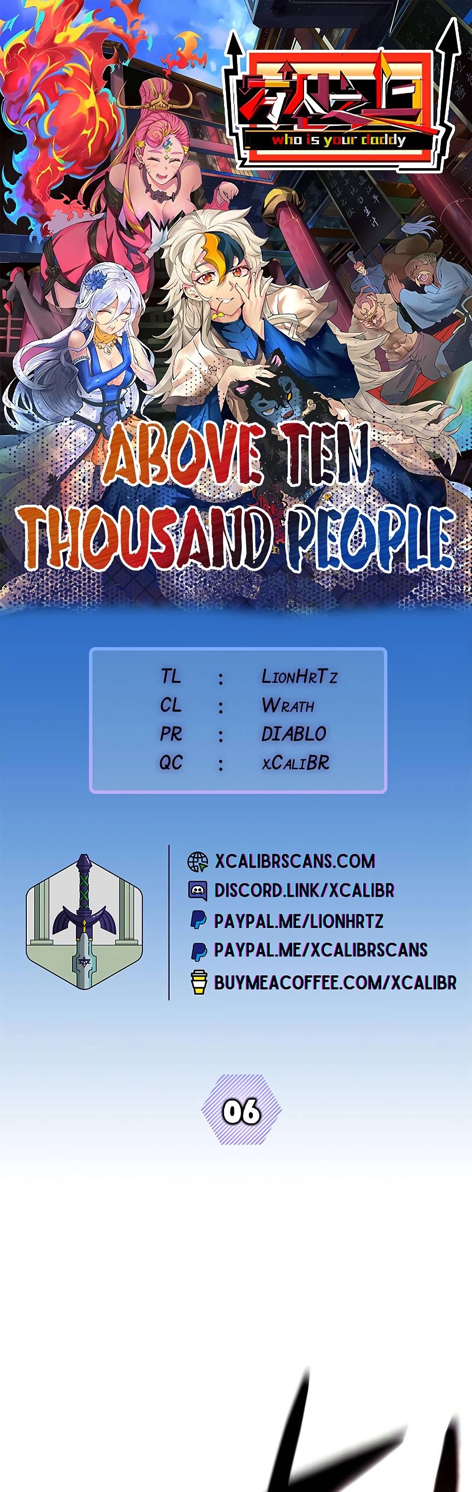 Above Ten Thousand People Chapter 6 page 1 - Chapter 6