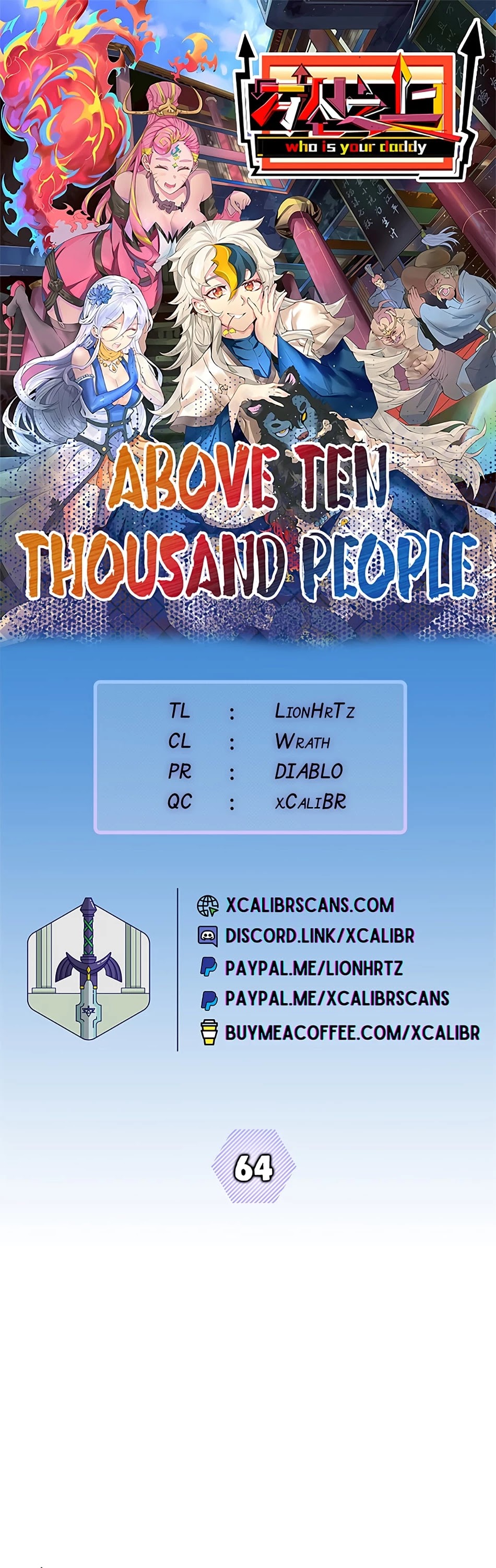 Above Ten Thousand People Chapter 64 page 1 - Chapter 64