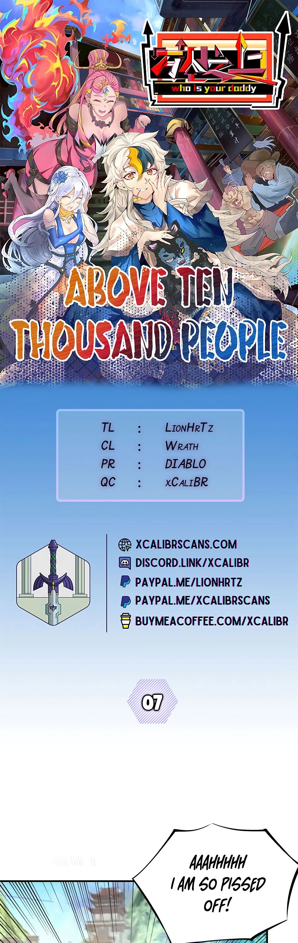 Above Ten Thousand People Chapter 7 page 1 - Chapter 7