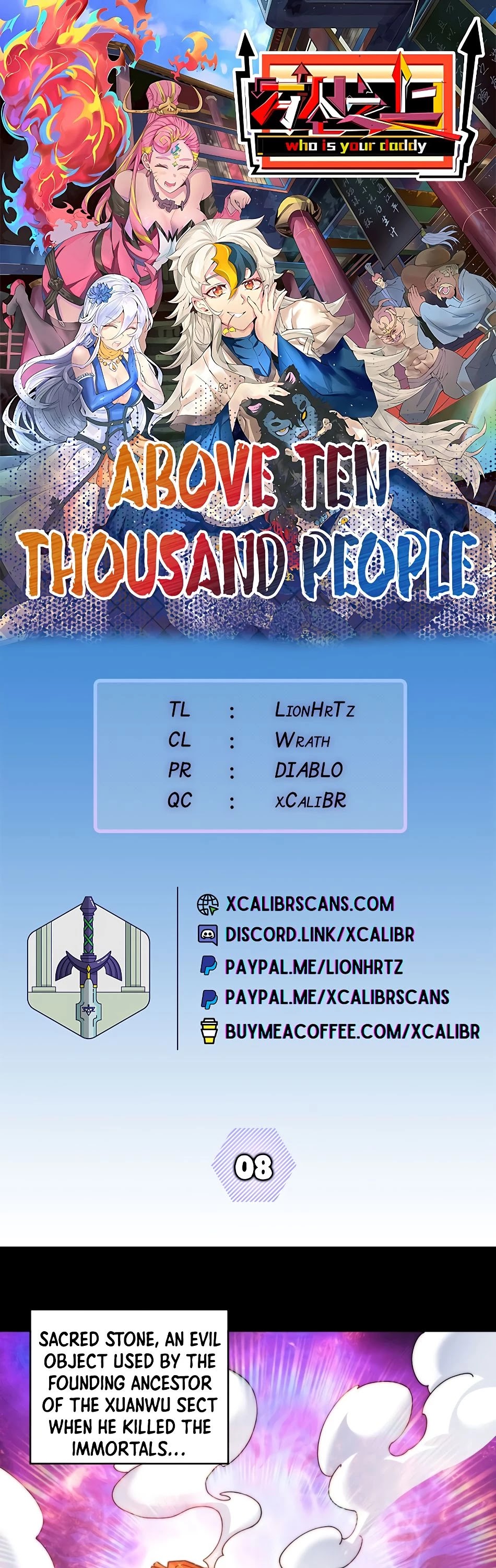 Above Ten Thousand People Chapter 8 page 1 - Chapter 8