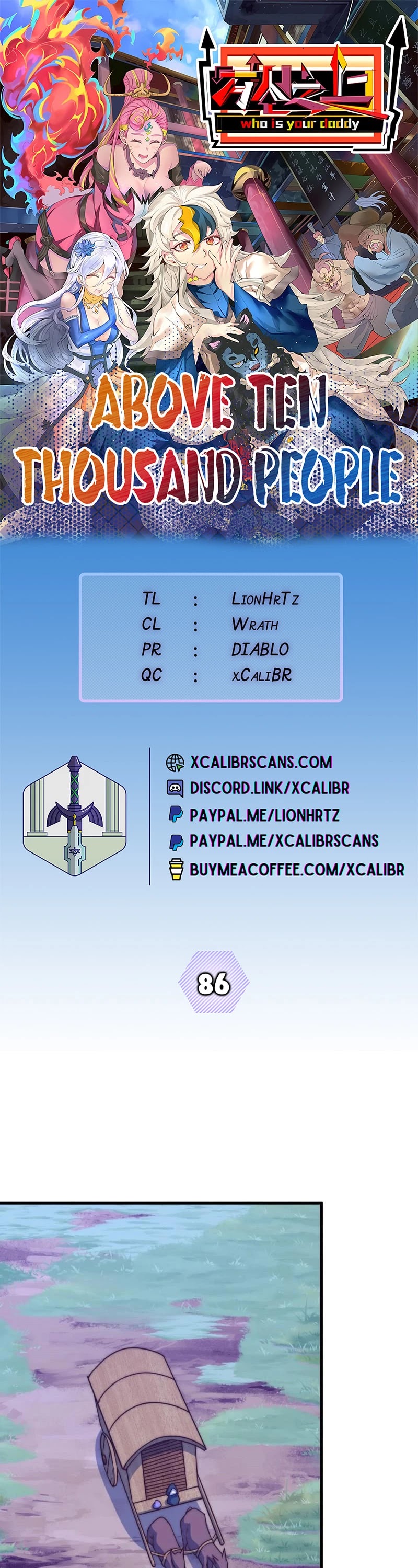 Above Ten Thousand People Chapter 86 page 1 - Chapter 86