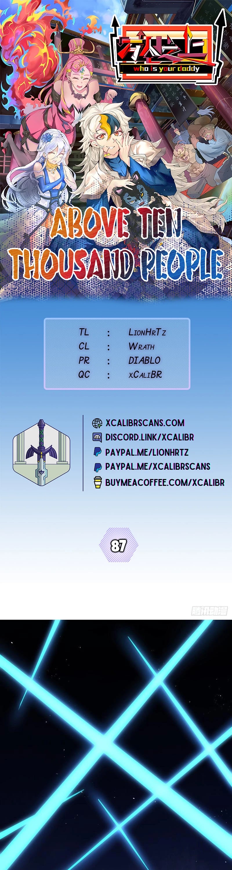Above Ten Thousand People Chapter 87 page 1 - Chapter 87