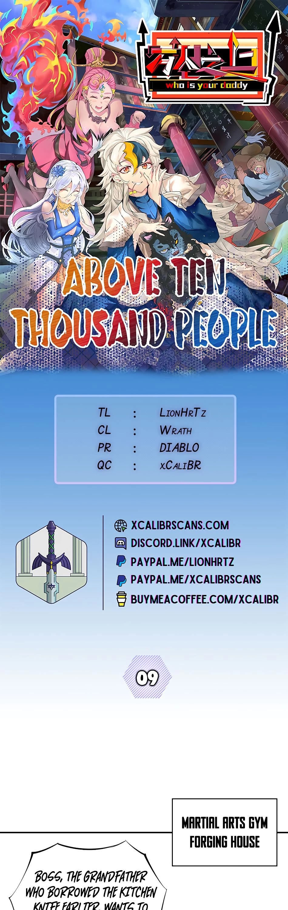 Above Ten Thousand People Chapter 9 page 1 - Chapter 9