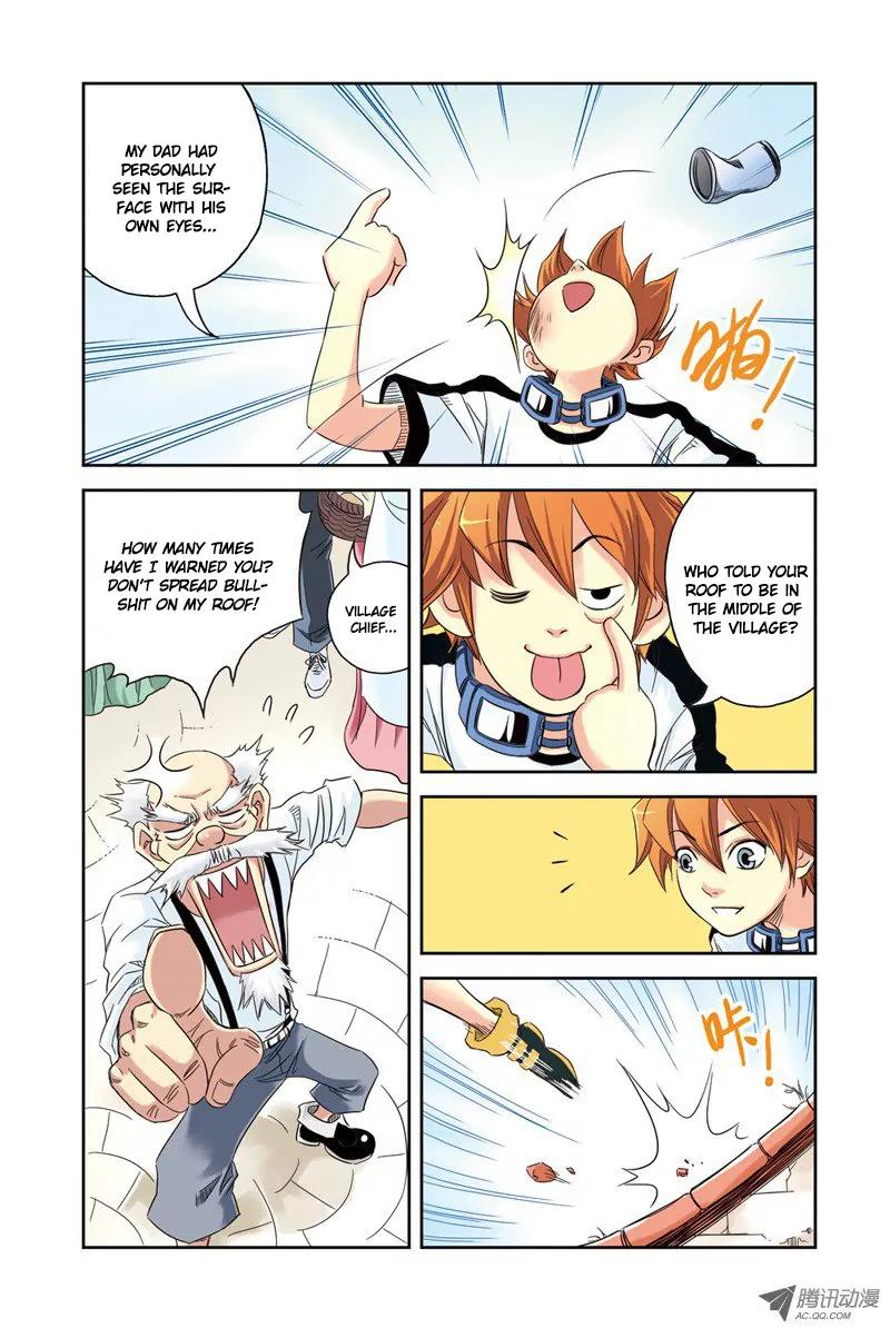 Above the Cloud Sea Chapter 1.1 page 5 - Chapter 1.1: Falling from the Sky (1)