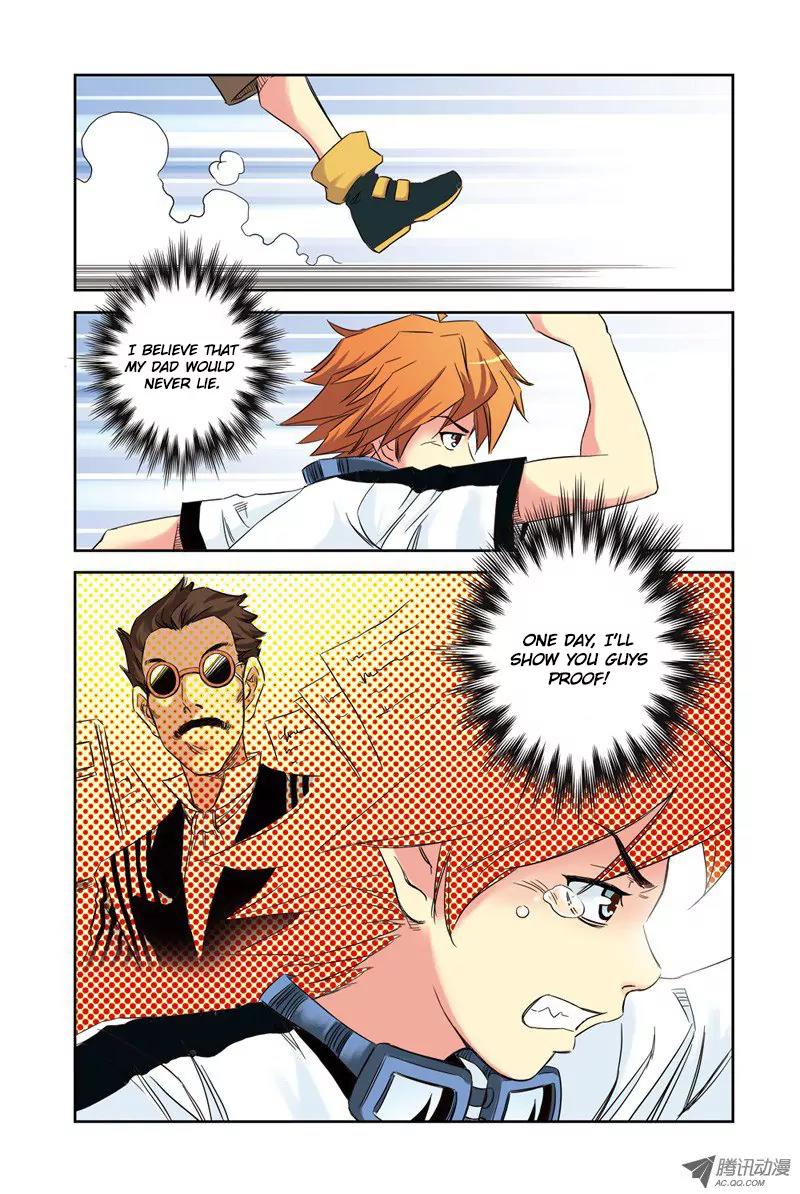 Above the Cloud Sea Chapter 1.1 page 9 - Chapter 1.1: Falling from the Sky (1)