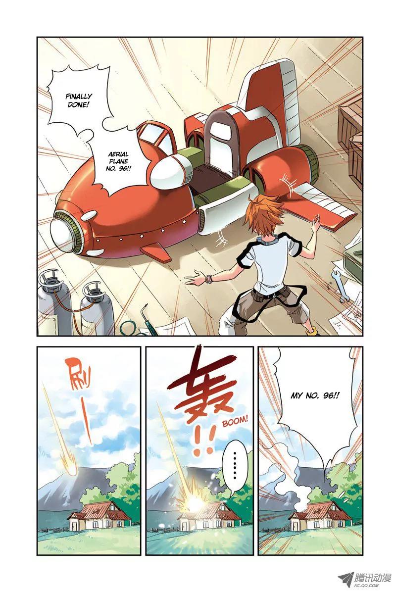 Above the Cloud Sea Chapter 1.2 page 3 - Chapter 1.2: Falling from the Sky (2)