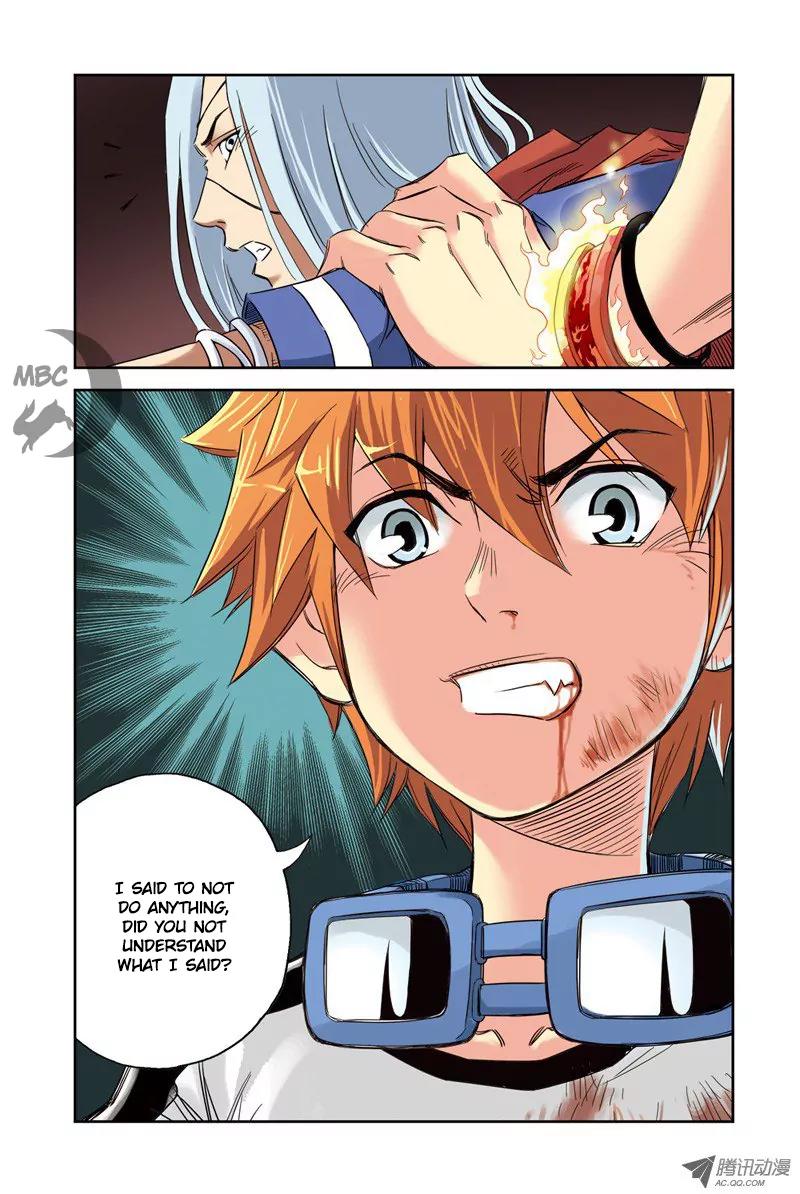 Above the Cloud Sea Chapter 1.3 page 8 - Chapter 1.3: Falling from the Sky (3)