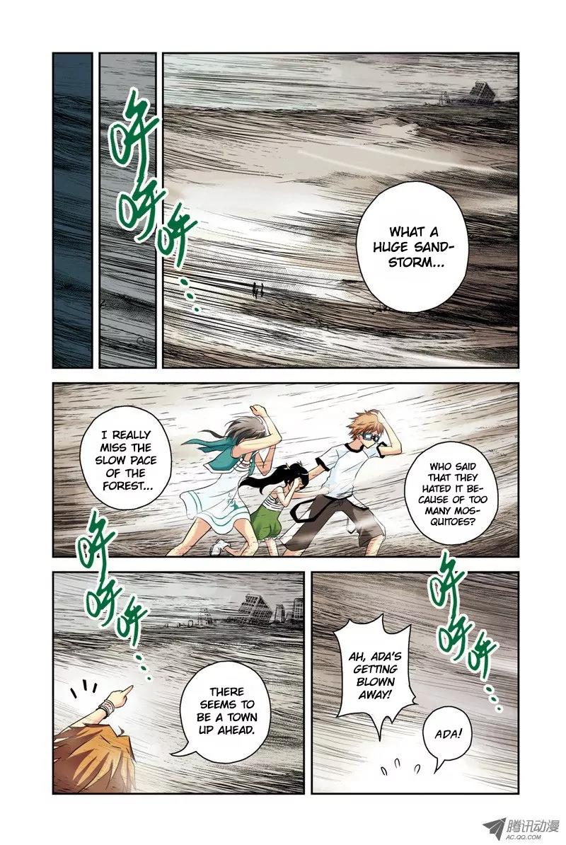 Above the Cloud Sea Chapter 12.2 page 3 - Chapter 12.2: Underground City (2)