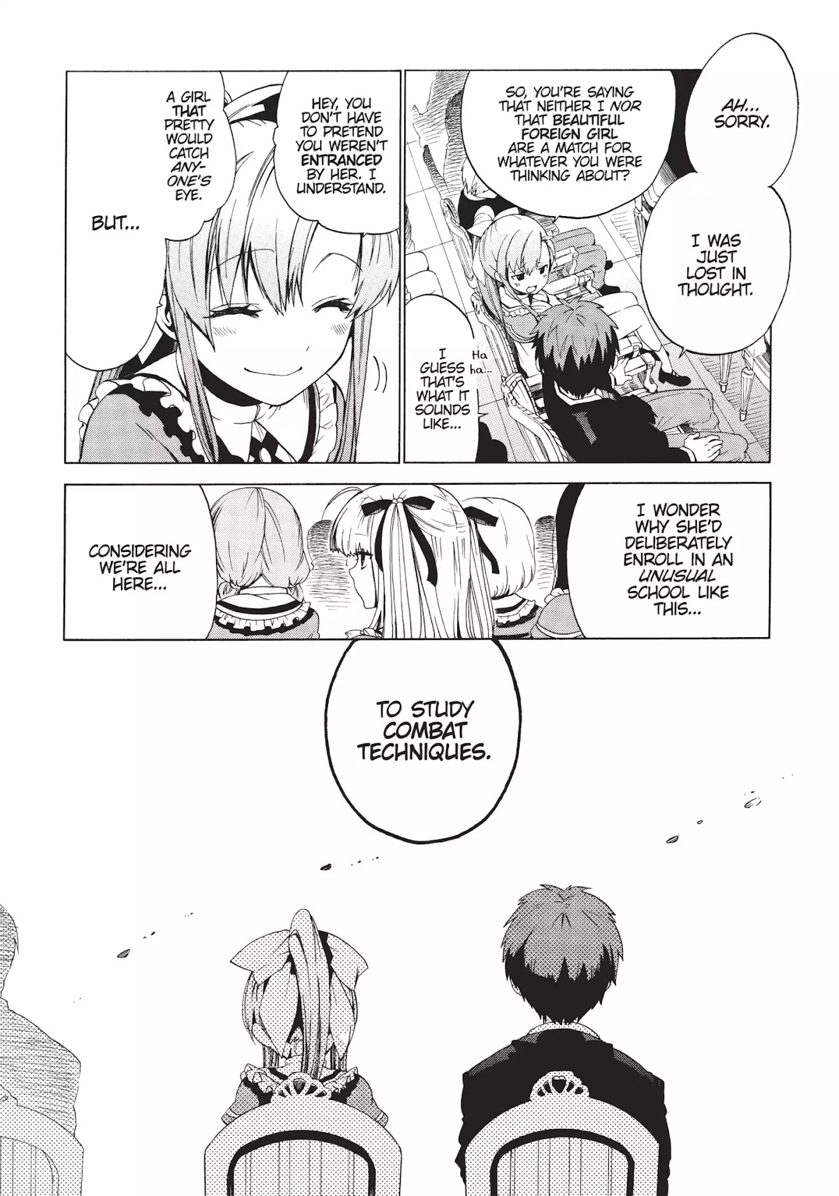 Absolute Duo Chapter 1 page 16 - Chapter 1: With This Shield - I