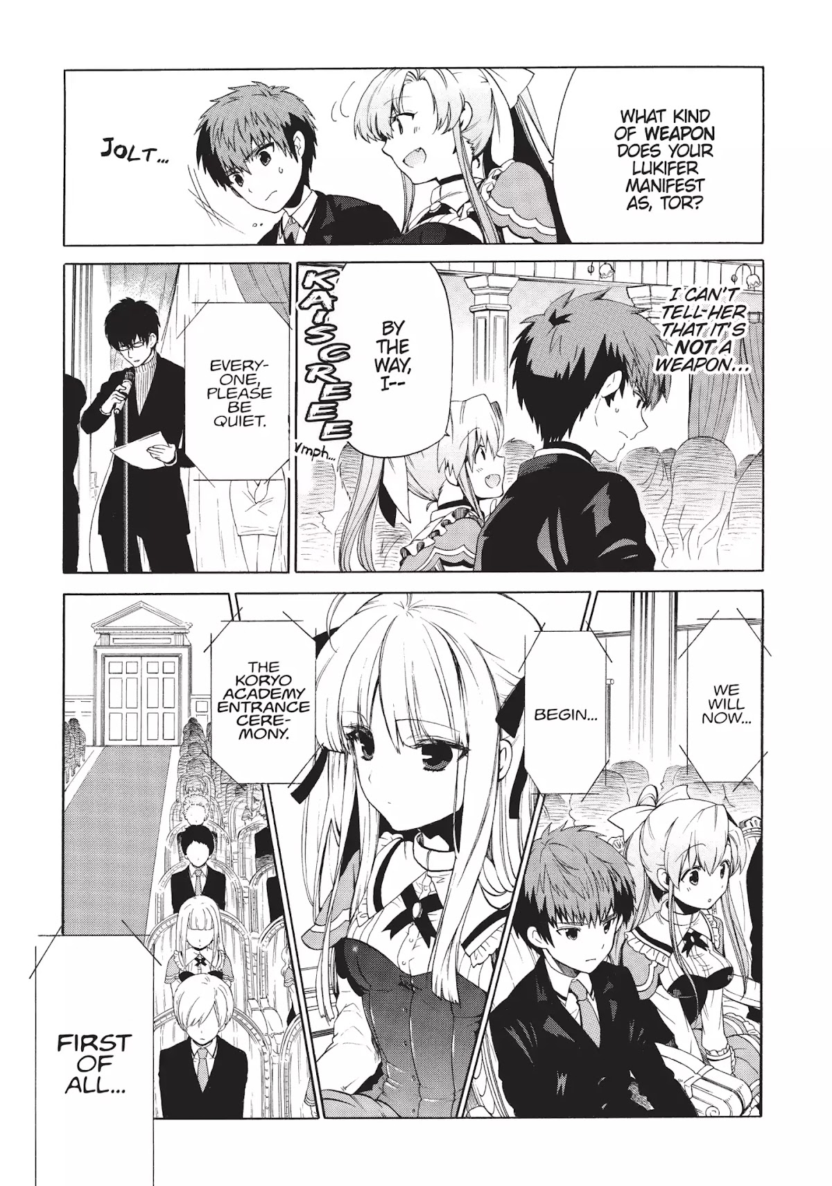 Absolute Duo Chapter 1 page 23 - Chapter 1: With This Shield - I