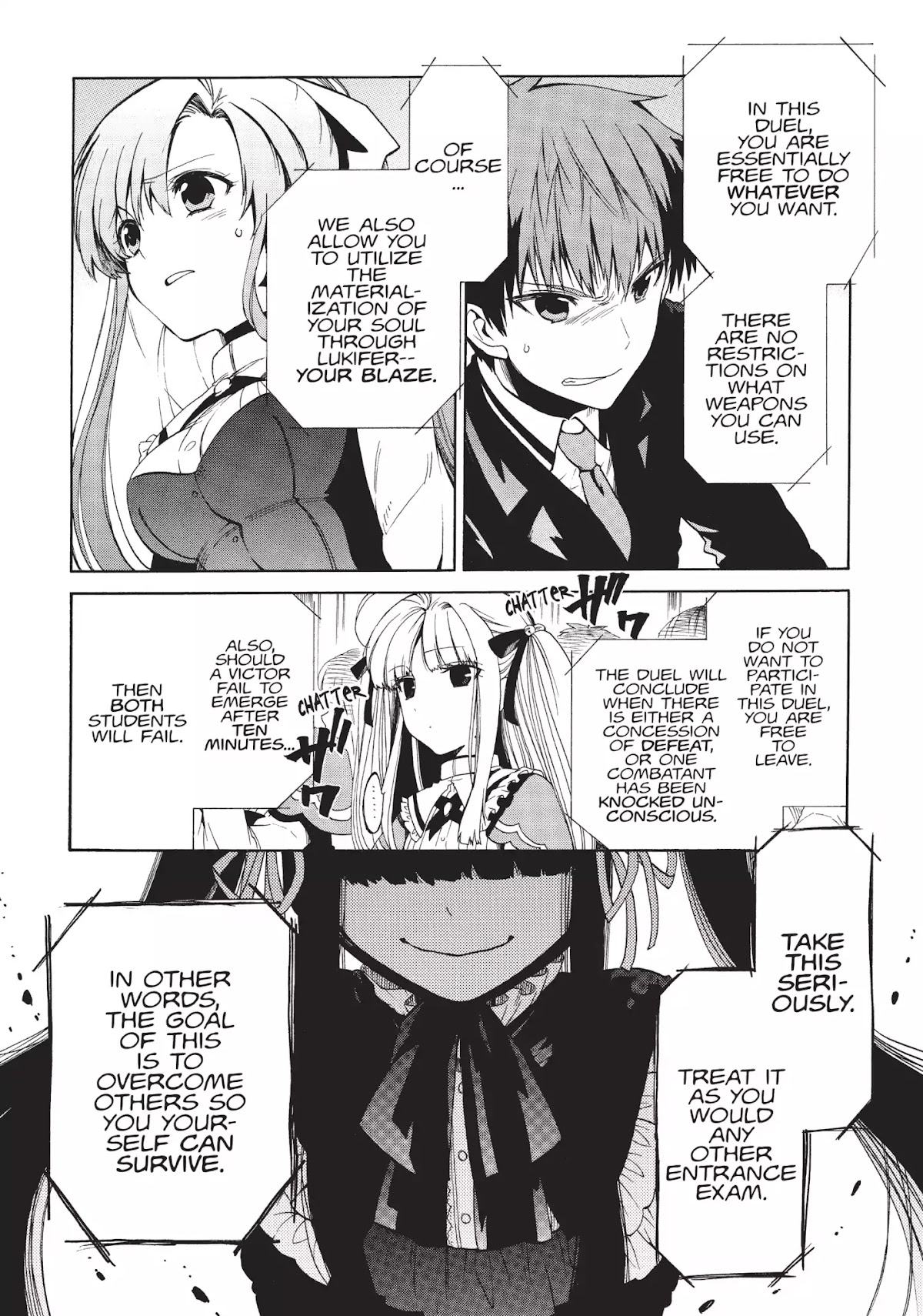 Absolute Duo Chapter 1 page 34 - Chapter 1: With This Shield - I