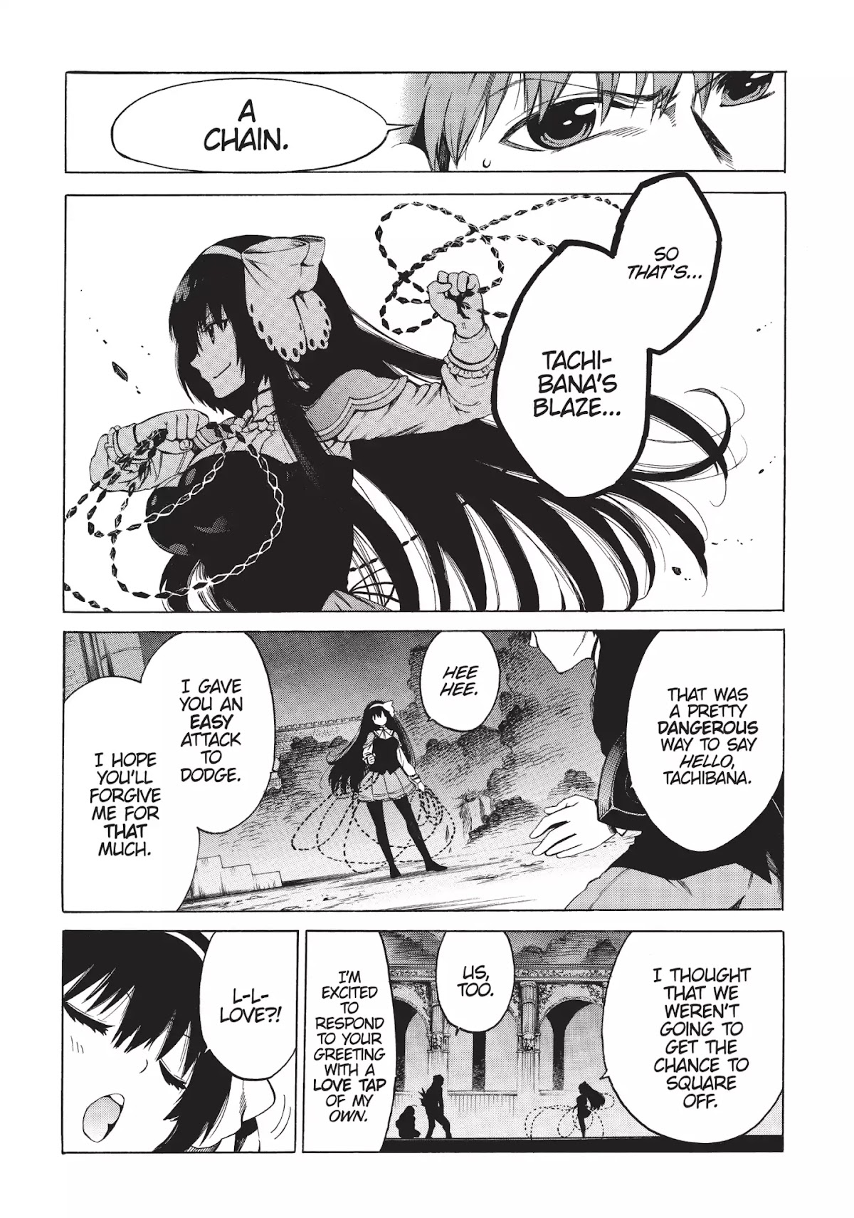 Absolute Duo Chapter 10 page 5 - Chapter 10: Miyabi's Blaze: Before
