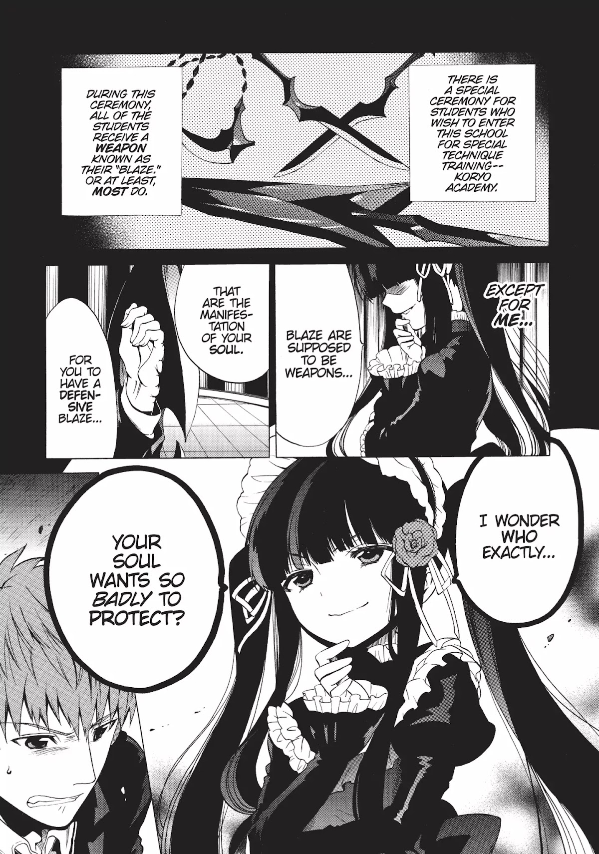Absolute Duo Chapter 11.5 page 5 - Vol.2 Extra: Prologue