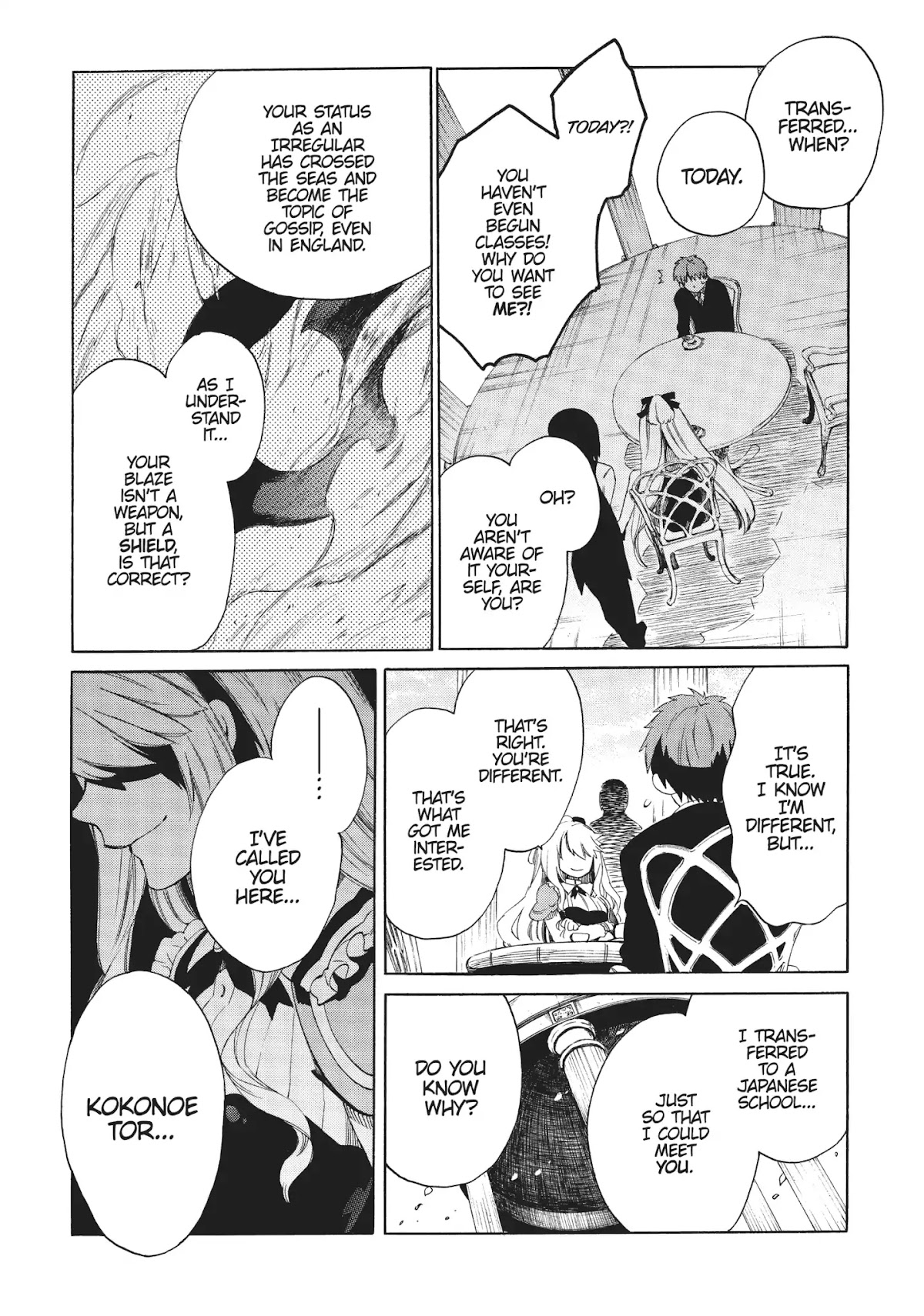 Absolute Duo Chapter 15 page 6 - Chapter 15: Exception