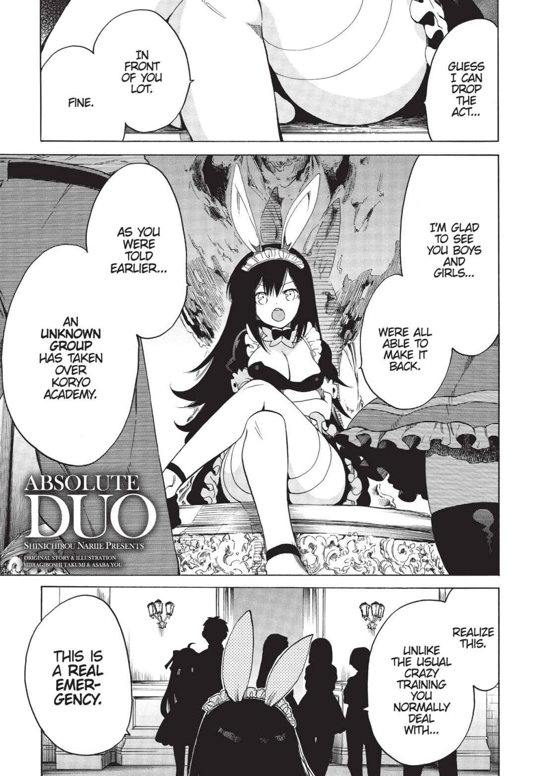 Absolute Duo Chapter 20 page 1 - Chapter 20