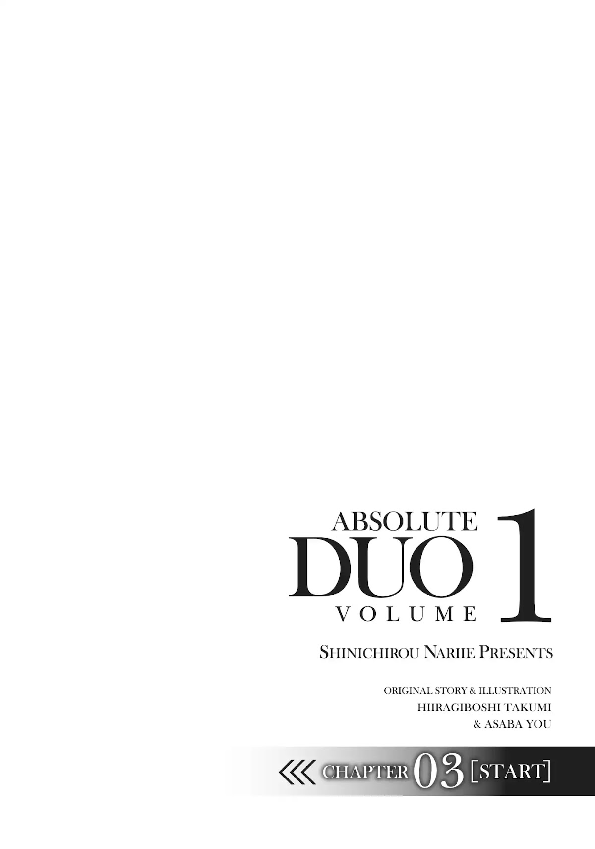 Absolute Duo Chapter 3 page 1 - Chapter 3: I'm Interested In You