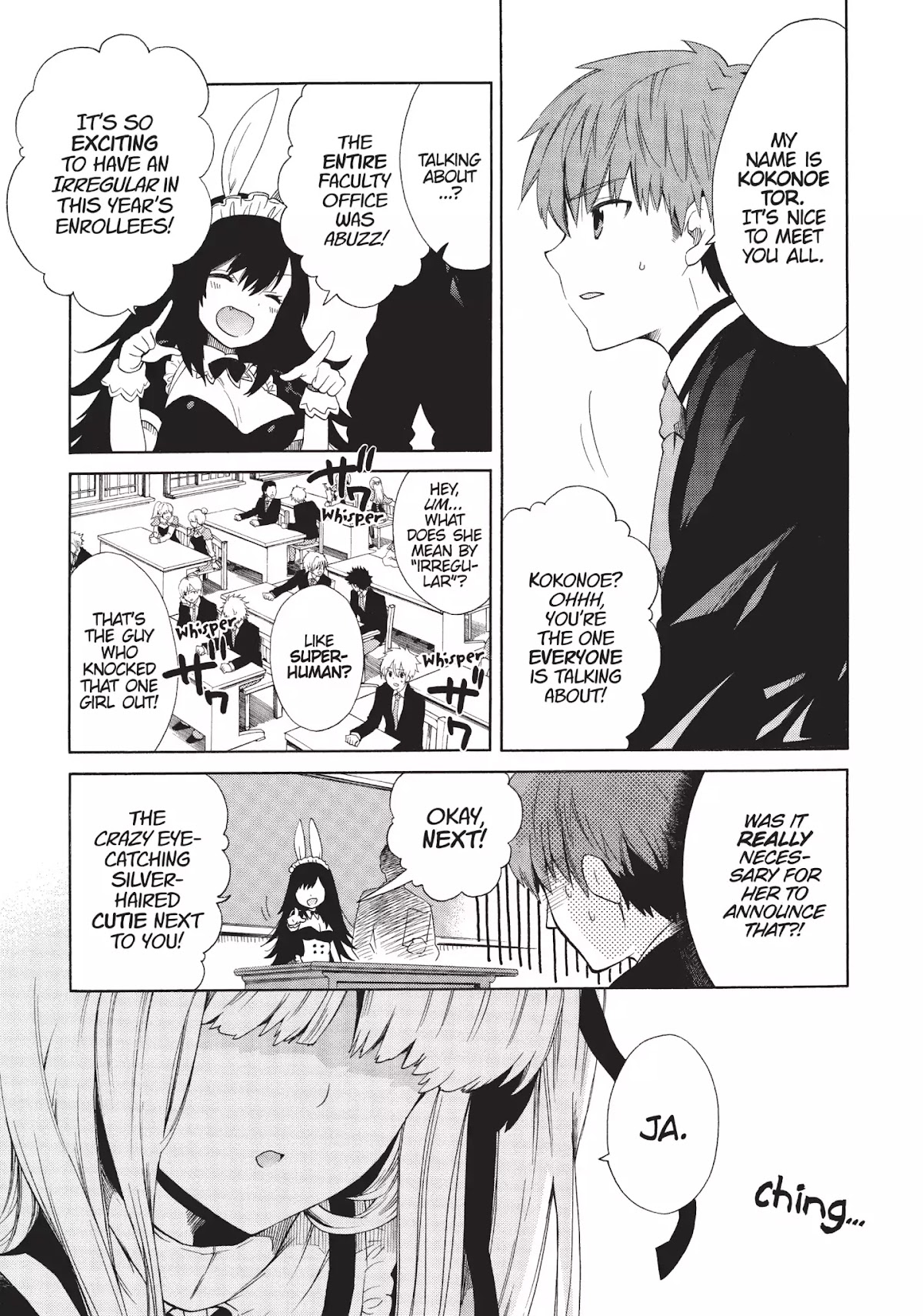 Absolute Duo Chapter 3 page 16 - Chapter 3: I'm Interested In You