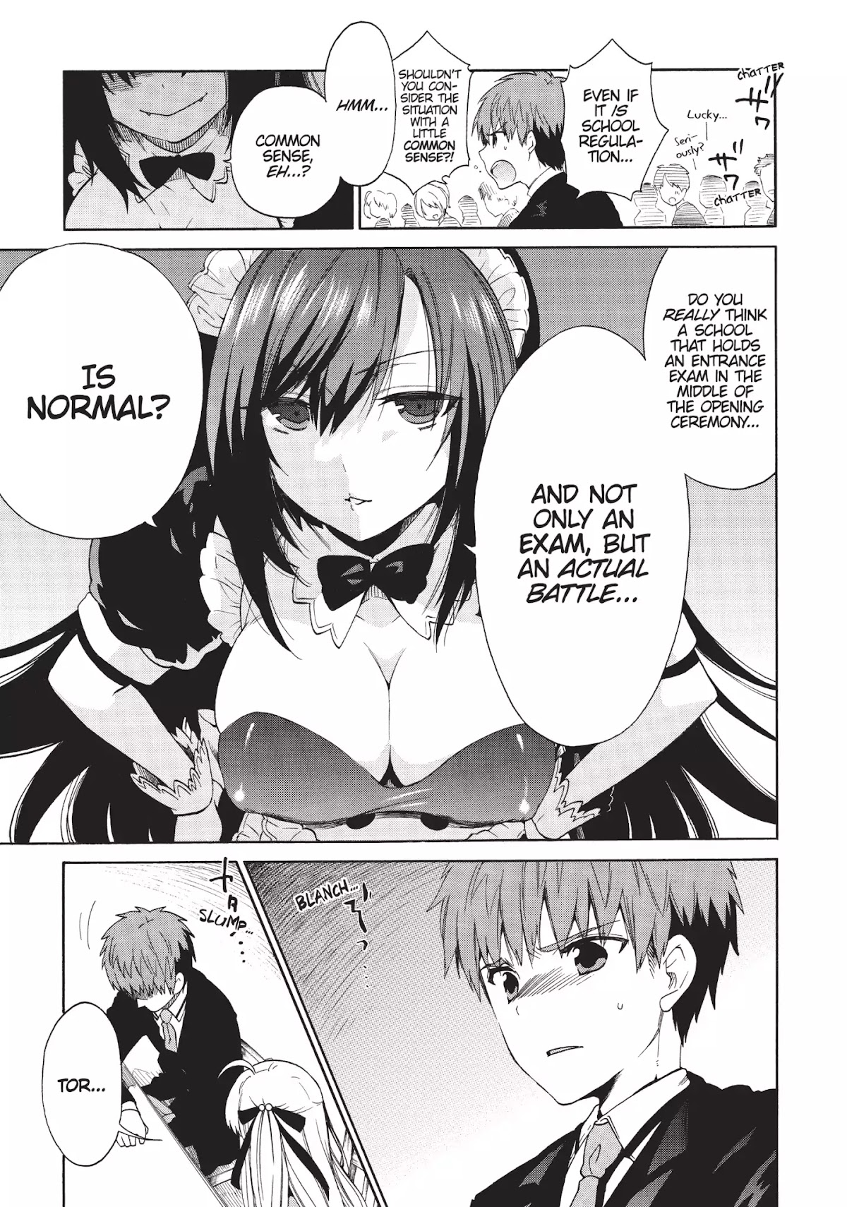 Absolute Duo Chapter 3 page 22 - Chapter 3: I'm Interested In You