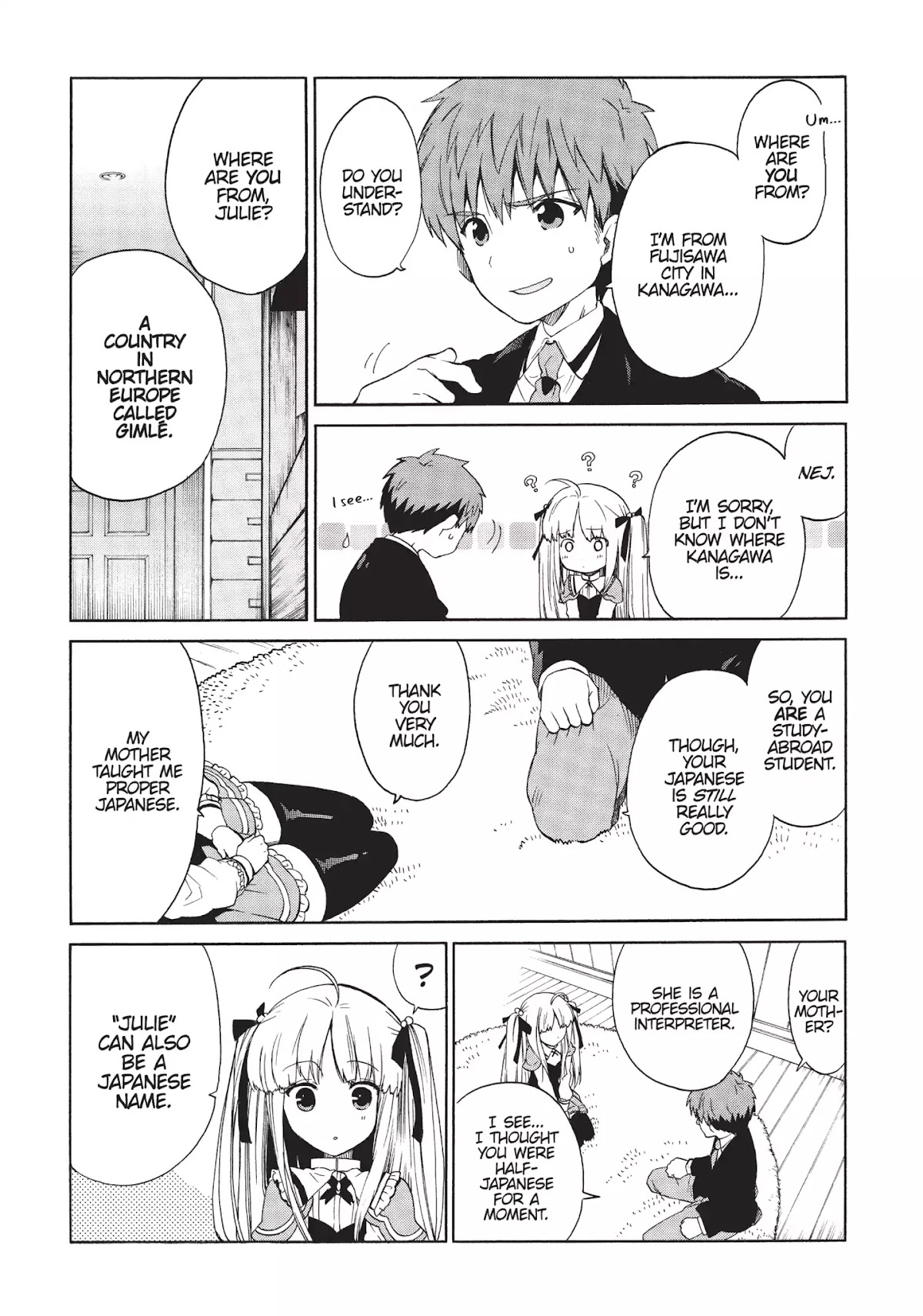 Absolute Duo Chapter 3 page 26 - Chapter 3: I'm Interested In You