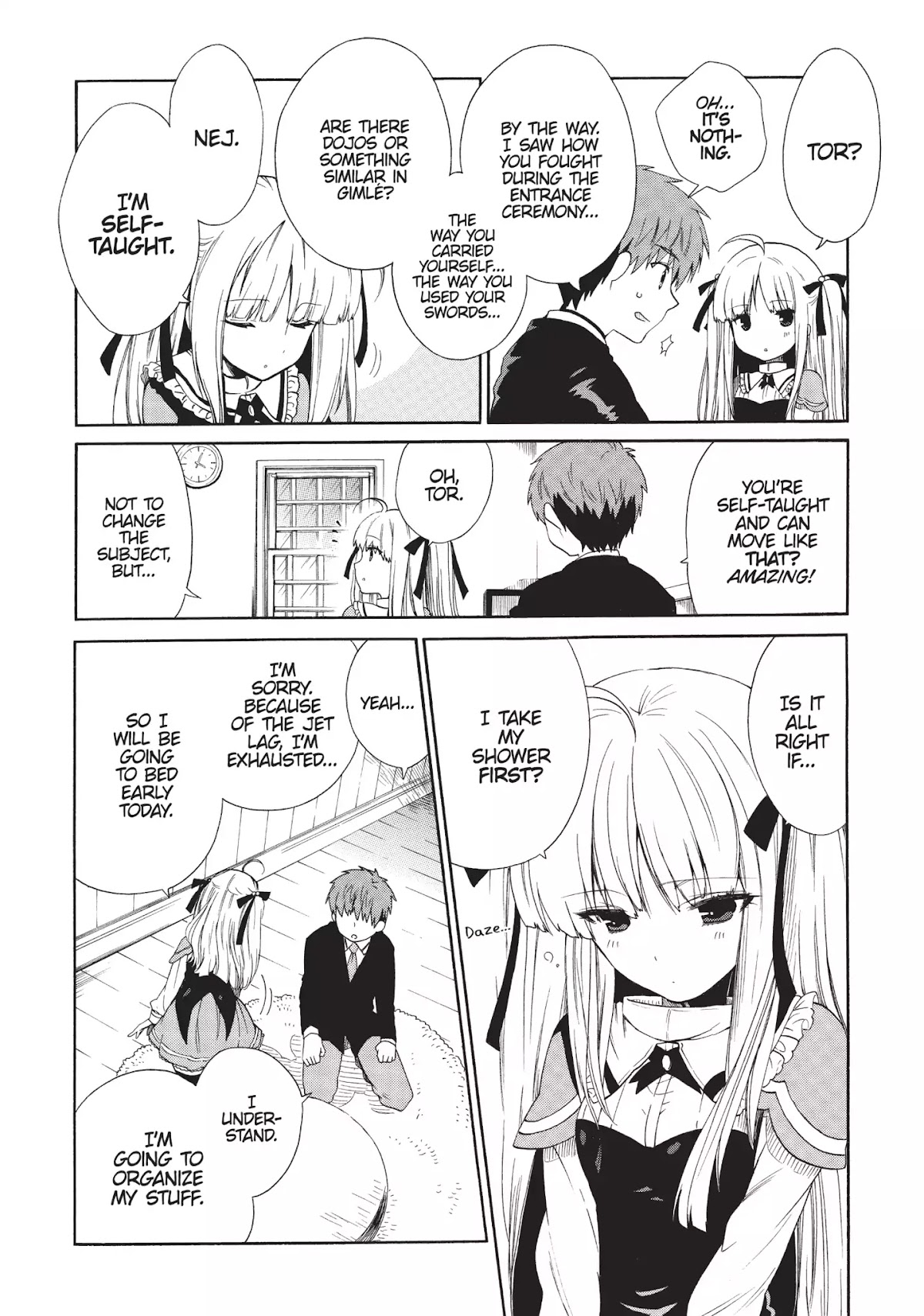 Absolute Duo Chapter 3 page 28 - Chapter 3: I'm Interested In You