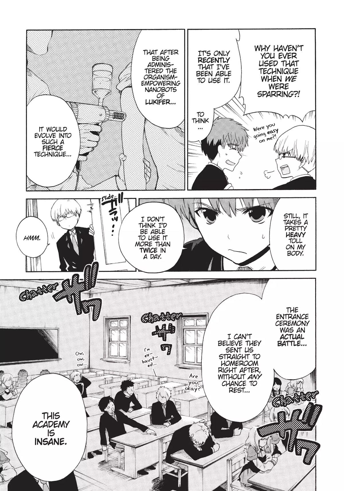 Absolute Duo Chapter 3 page 6 - Chapter 3: I'm Interested In You