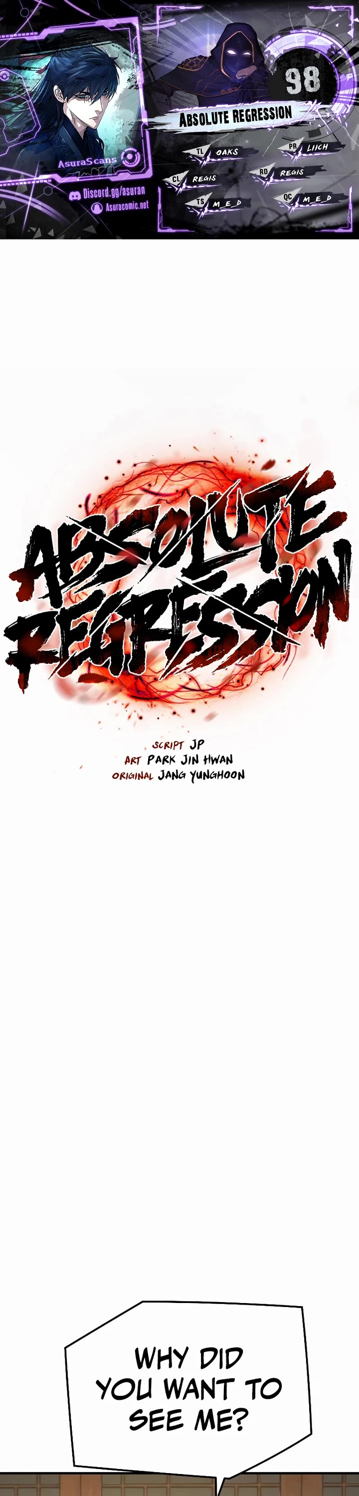 Absolute Regression Chapter 98 page 1 - Chapter 98