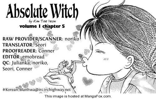Absolute Witch Chapter 1.5 page 2 - Vol.1 Chapter 5: The Forest of Witches