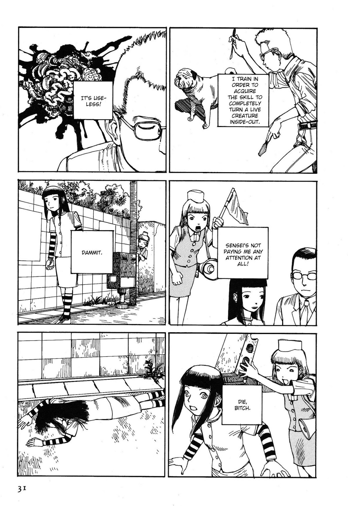 Abstraction Chapter 3 page 7 - Chapter 3: Back Streets in Front of the Station